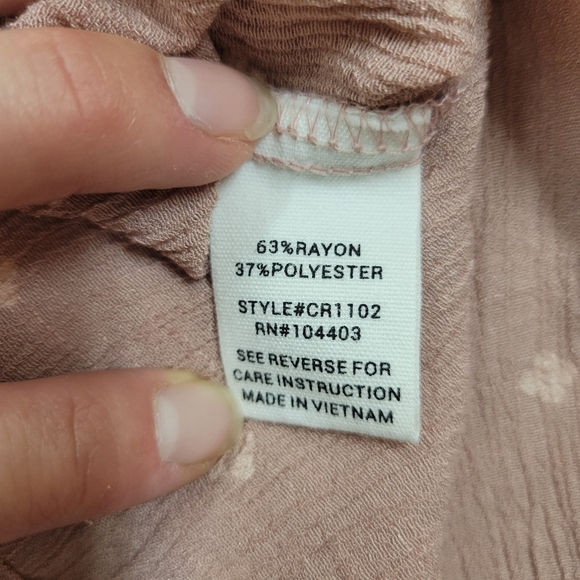 SALE 3 for $9 Women's Size Small Mine Blouse - Picture 5 of 5